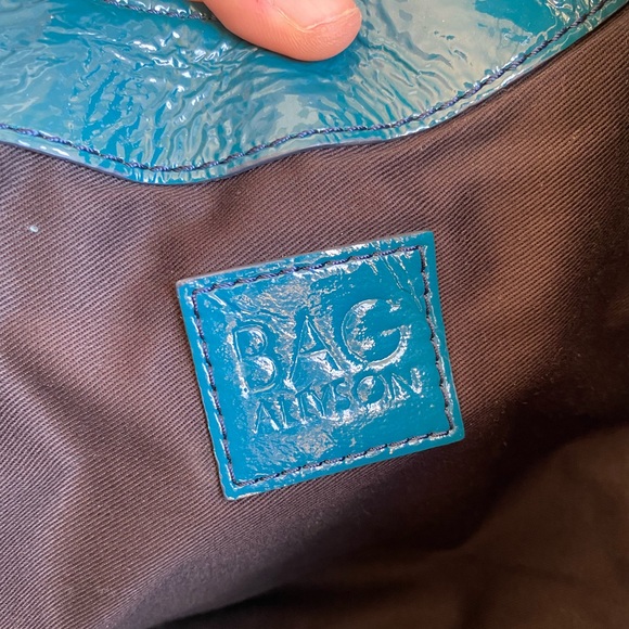 DOLCE & GABBANA “Allyson Bag” Vintage Green Leather Authentic Shoulder Purse - Picture 8 of 16